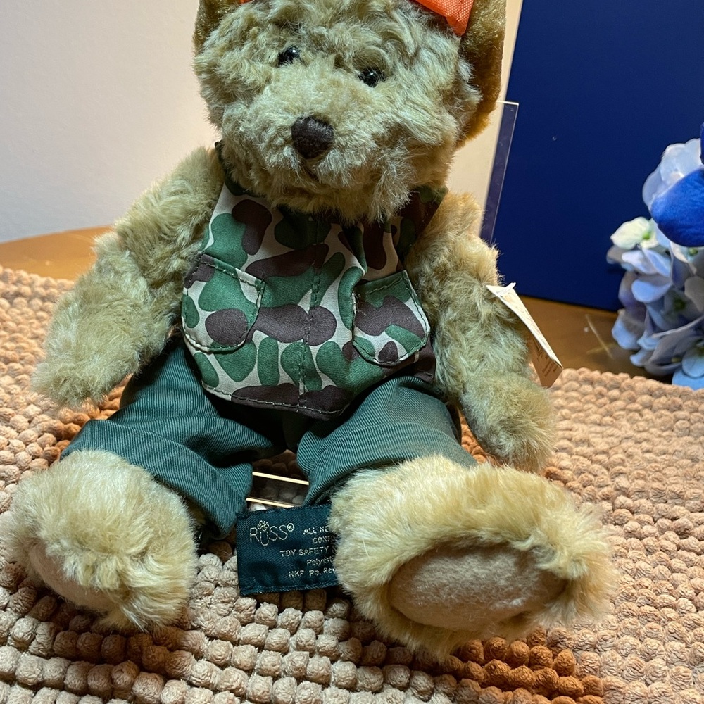 Russ Bears From The Past - Buck Hunter Bear Plush